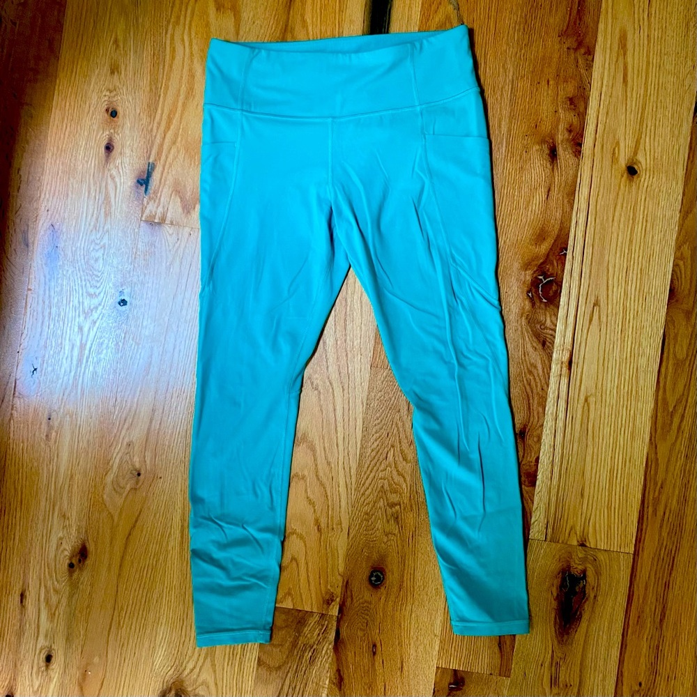 Green Athleta leggings